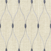 Teatime Flower —Beige/Grey—Lattice Diamond—100% Polyester—Multi-Purpose—Sold by The Yard—54"Wide—Nationwide Shipping